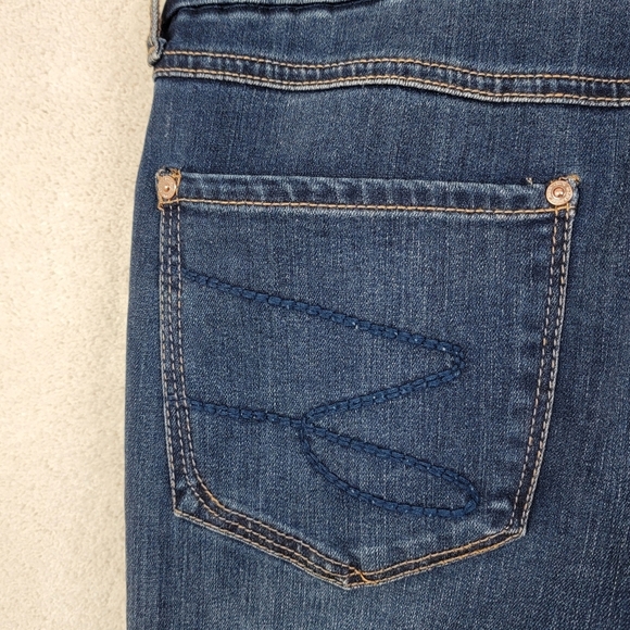 Seven7 NEW Women's 16 Plus Avalon Tummy Less High Rise Skinny Denim Blue Jeans - Picture 9 of 13